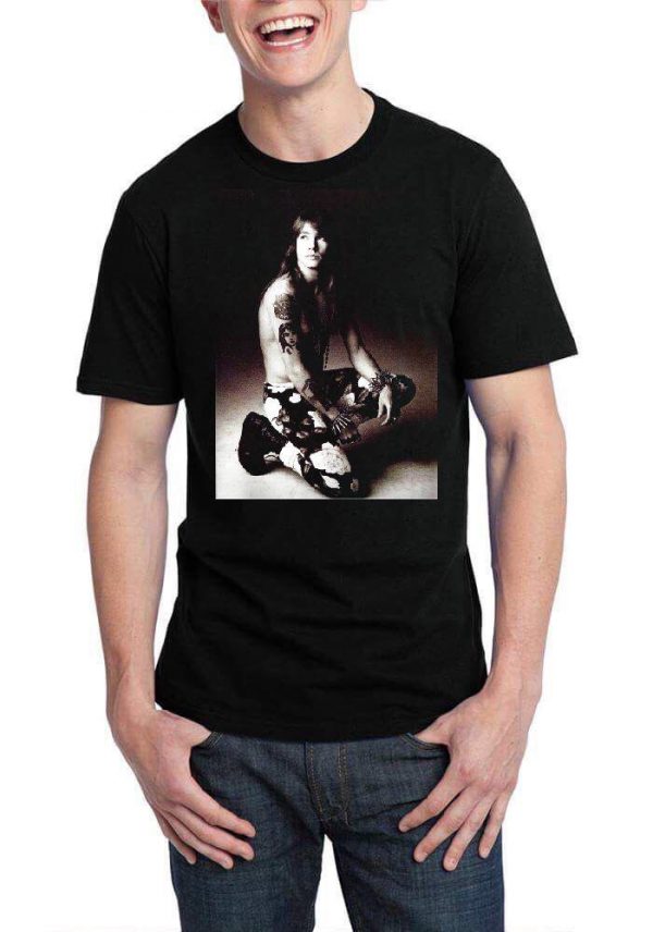 Axl Rose Half Sleeve Black T-Shirt