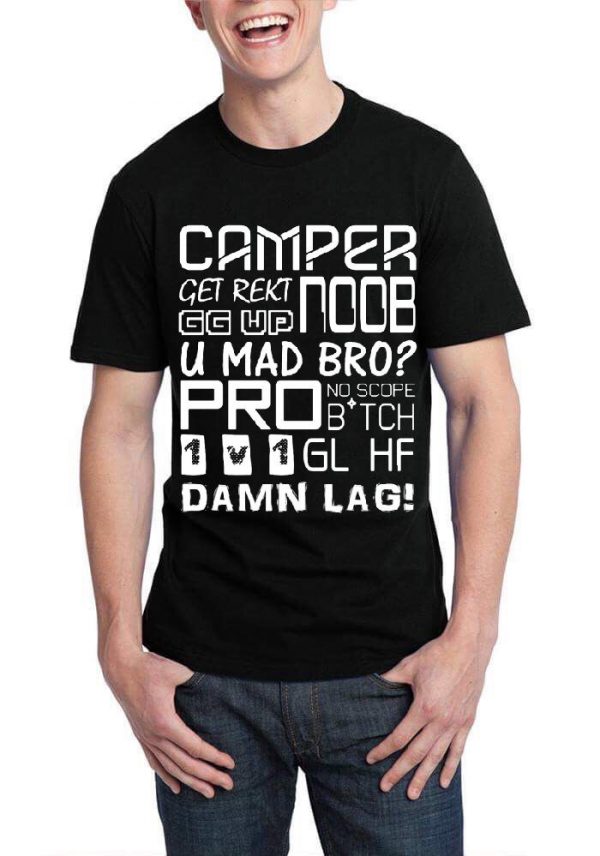 Gamer Black T-Shirt