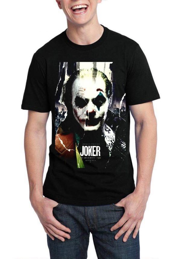 Joker Movie Black T-Shirt