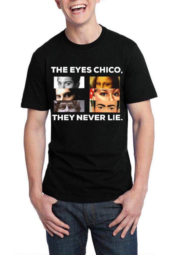 They Never Lie Half Sleeve Black T-Shirt