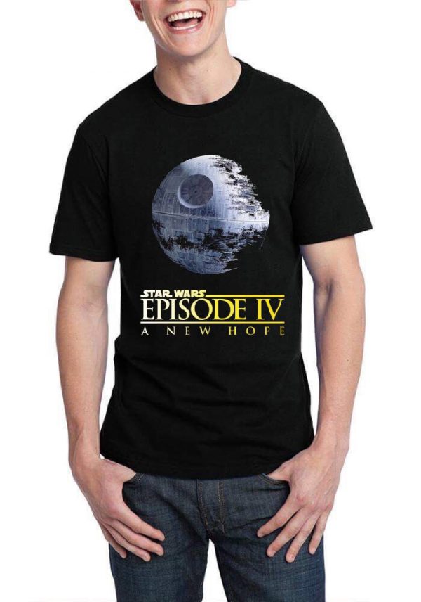 Star Wars Death Star Black T-Shirt