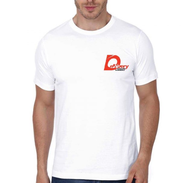 Delhivery White T-Shirt