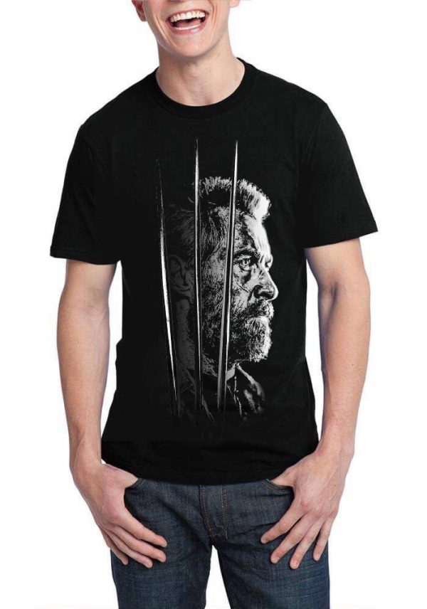 Logan Wolverine Black T-Shirt