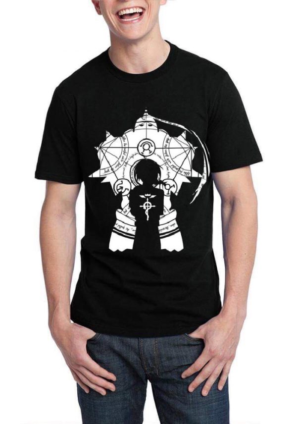 Full Metal Alchemist Black T-Shirt