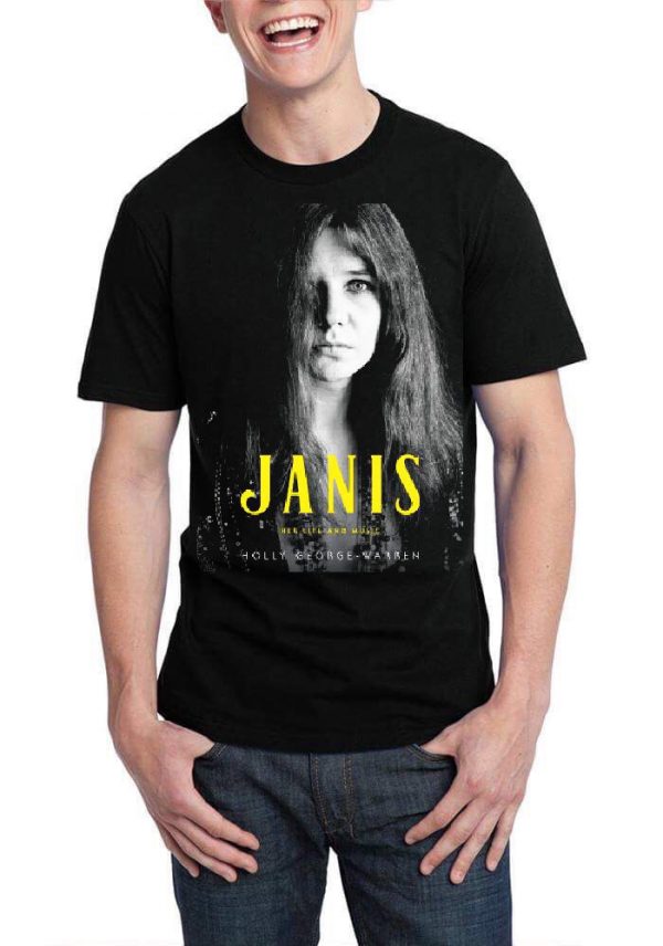 Janis Joplin Black T-Shirt