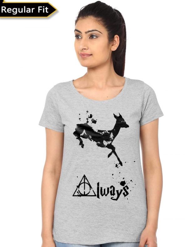 Harry Potter Always Grey T-Shirt