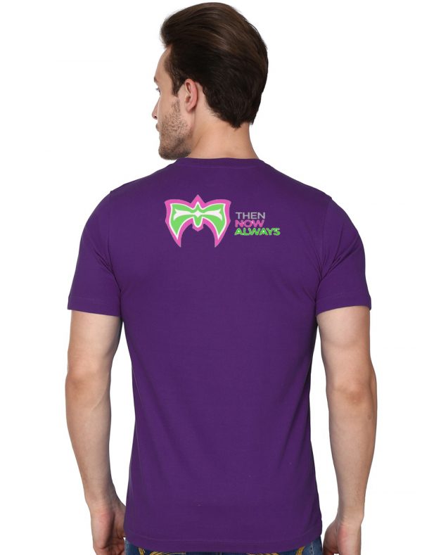 Ultimate Warrior Half Sleeve Purple T-Shirt - Image 2