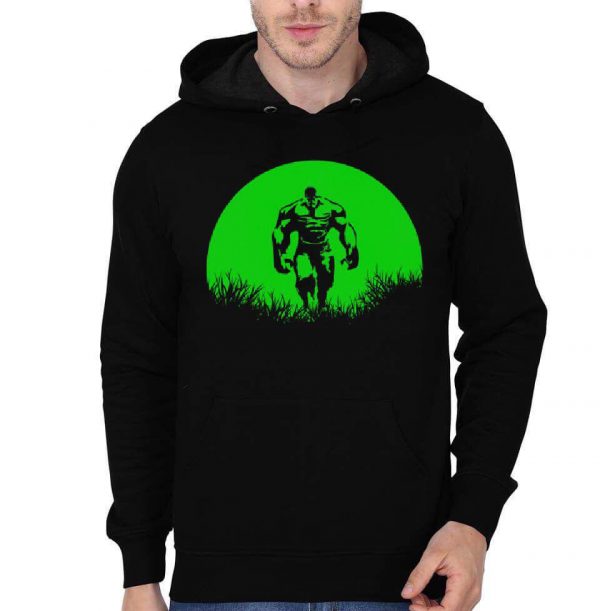 Hulk Black Hoodie