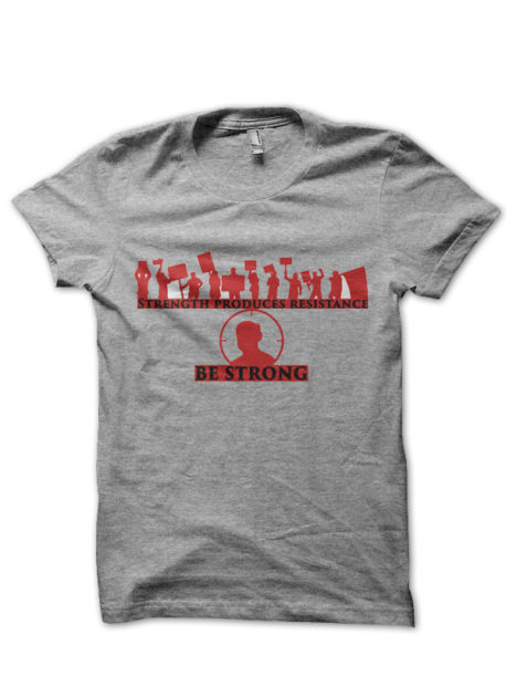 Strong Half Sleeve T-Shirt