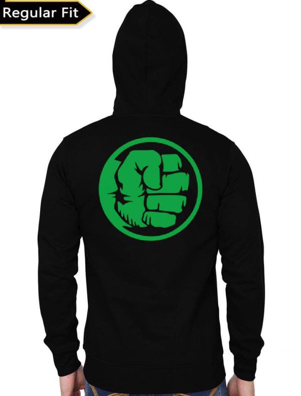 Hulk Black Hoodie - Image 2