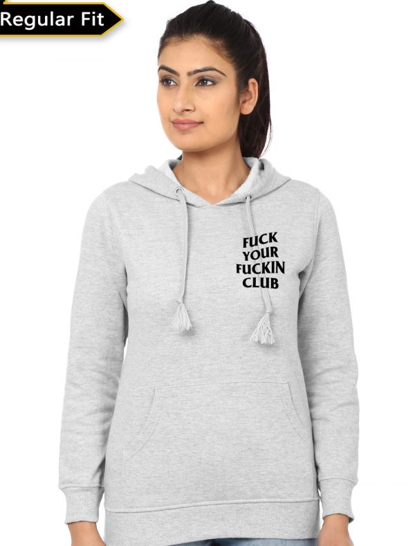 Fuck Your Fuckin Fuck Unisex Hooded Sweatshirt - Image 8