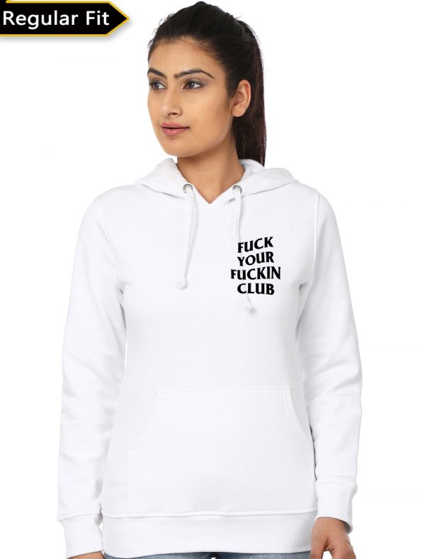 Fuck Your Fuckin Fuck Unisex Hooded Sweatshirt - Image 9