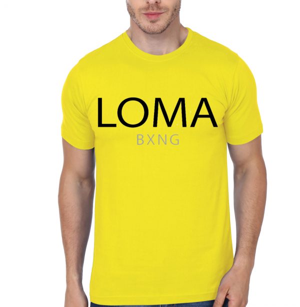 Vasyl Lomachenko Yellow Half Sleeve T-Shirt