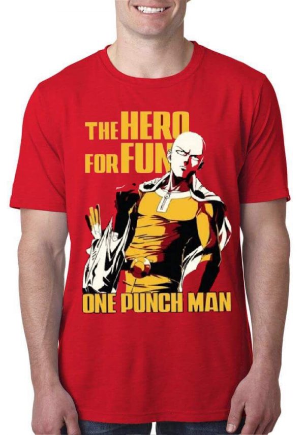 One Punch Man Red T-Shirt