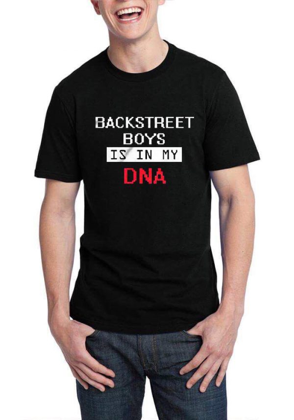 Backstreet Boys Half Sleeve Black T-Shirt