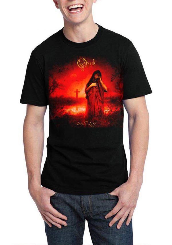 Opeth Half Sleeve Black T-Shirt