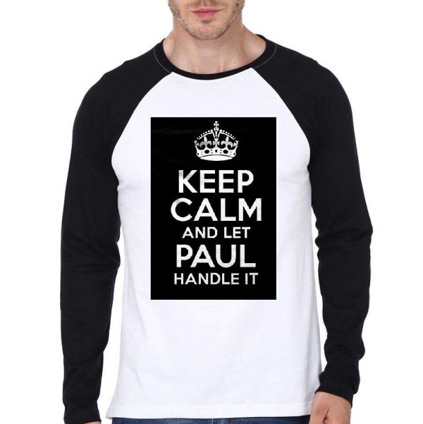 Keep Calm Raglan T-Shirt