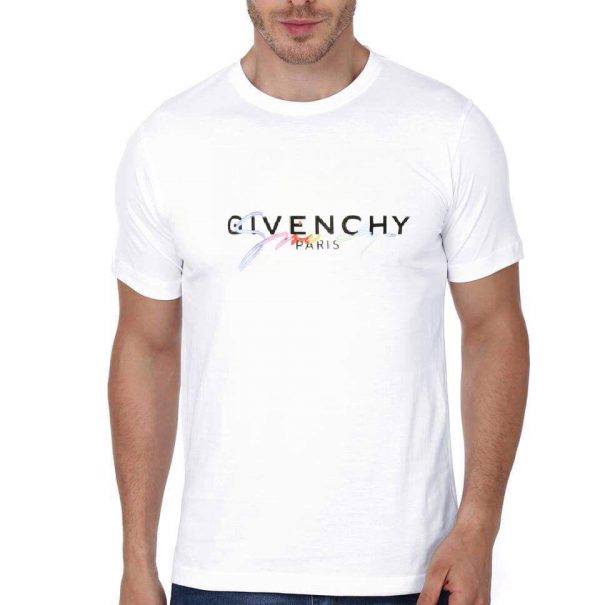 Givenchy Paris Half Sleeve T-Shirt