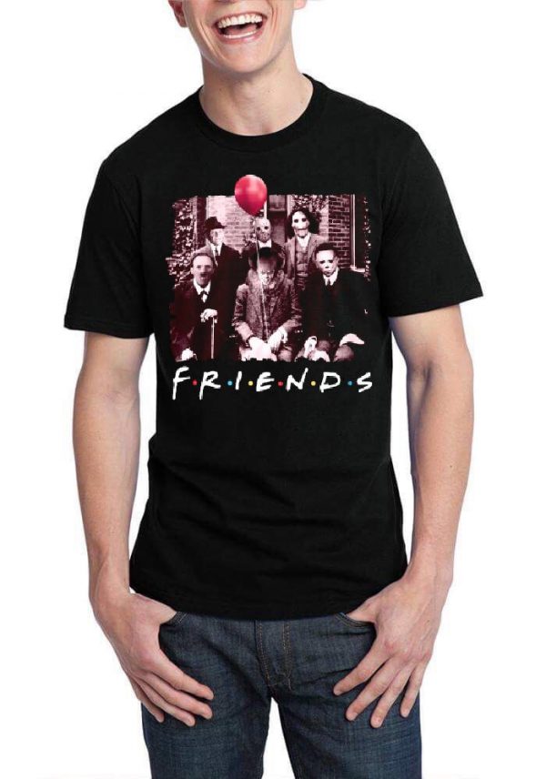 Horror Friends Black T-Shirt