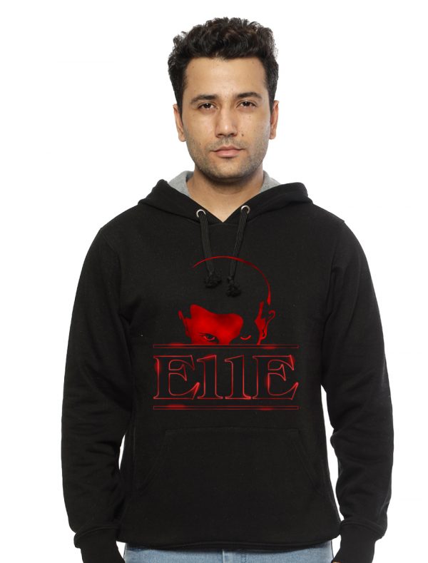 E11E Black Hoodie