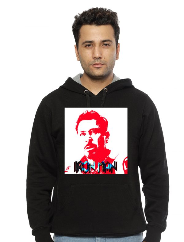 Iron Man Black Hoodie