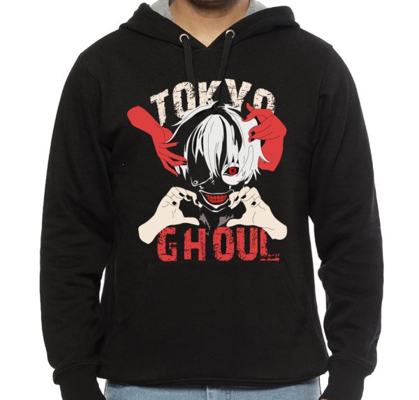 Ken Kaneki Tokyo Ghoul Black Hoodie