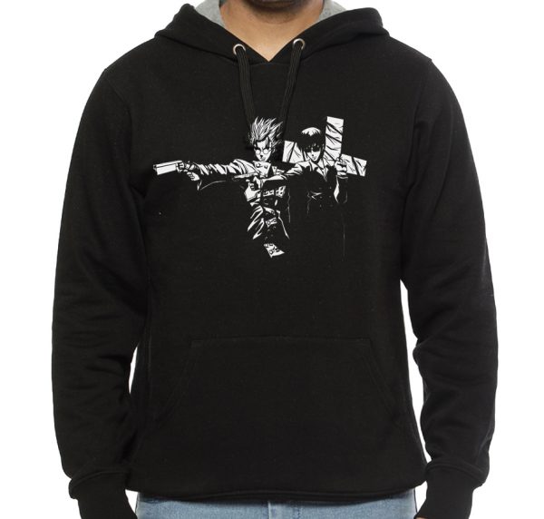 Trigun Fiction Black Hoodie