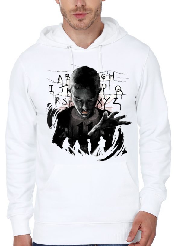 Stranger Things White Hoodie