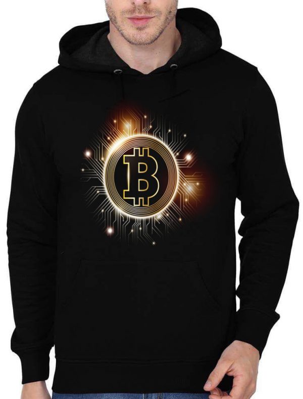 Bitcoin Black Hoodie