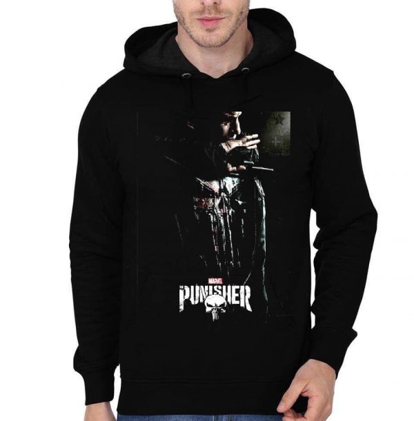 Punisher Black Hoodie