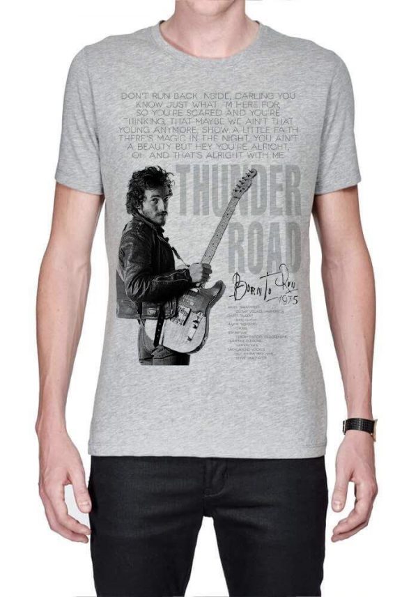 Thunder Road Half Sleeve T-Shirt - Image 2