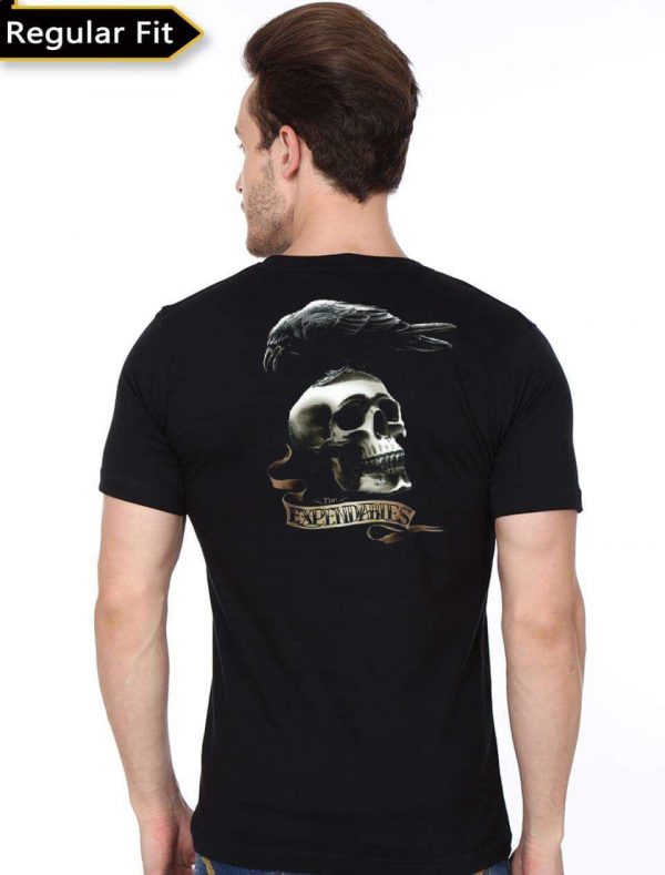 The Expendables 2 Half Sleeve Black T-Shirt - Image 2