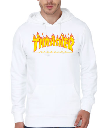 thrasher men hooded sweatshirt