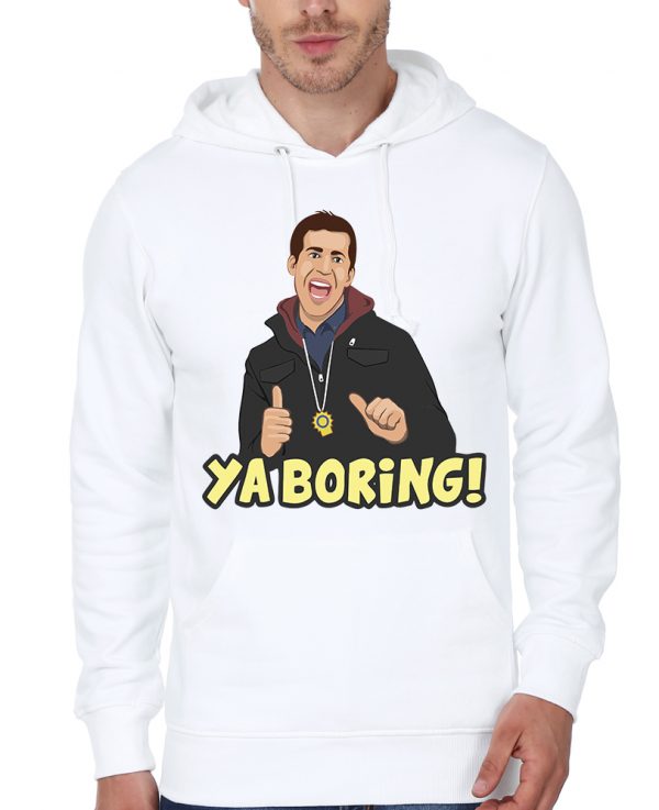 Brooklyn Nine Nine White Hoodie