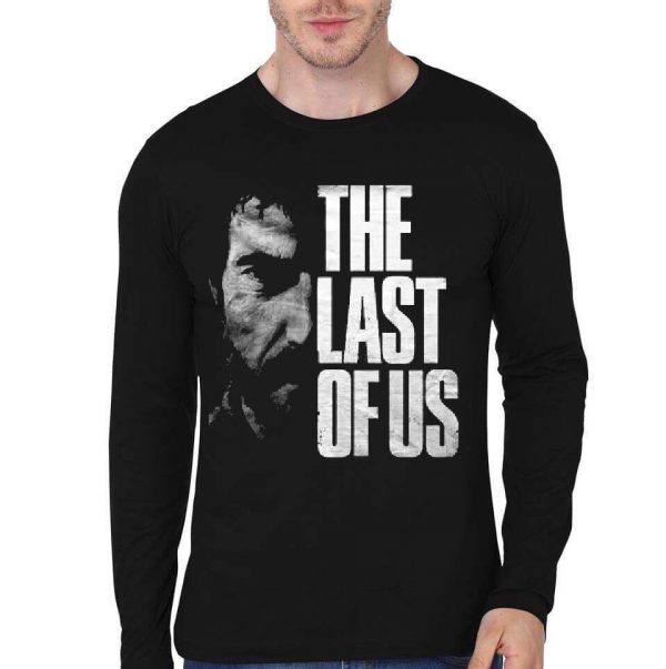 The Last Of Us Full Sleeve Black T-Shirt