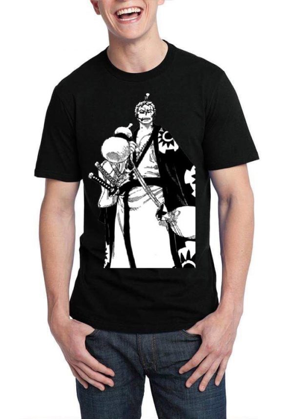 Roronoa Zoro One Piece Black T-Shirt