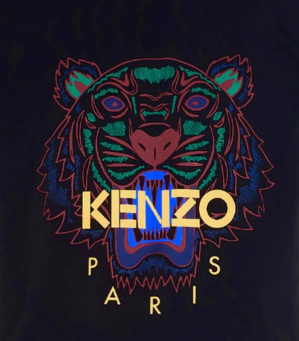 Kenzo Paris Black T-Shirt - Image 2