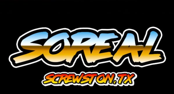 Soreal Screwston Tx Black T-Shirt - Image 2