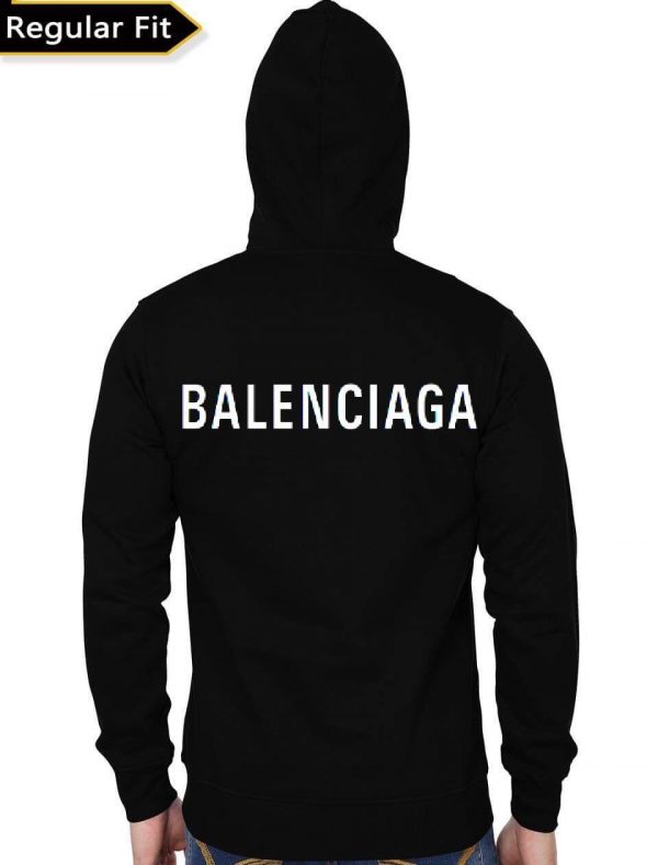 Balenciaga Black Hoodie - Image 3