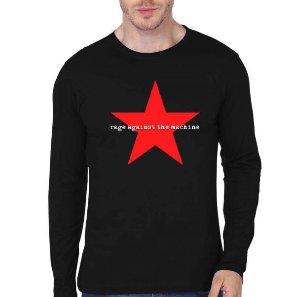 Rage Against Machine Black Full Sleeve T-Shirt - Image 2