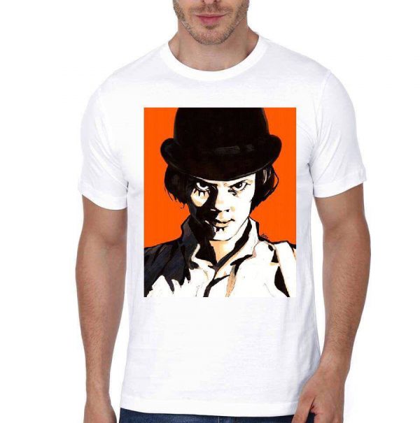 Malcolm Mcdowell Half Sleeve T-Shirt