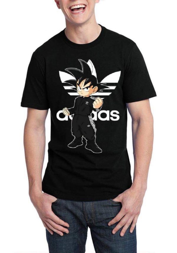 Adidas Gohan Goku DBZ Black T-Shirt