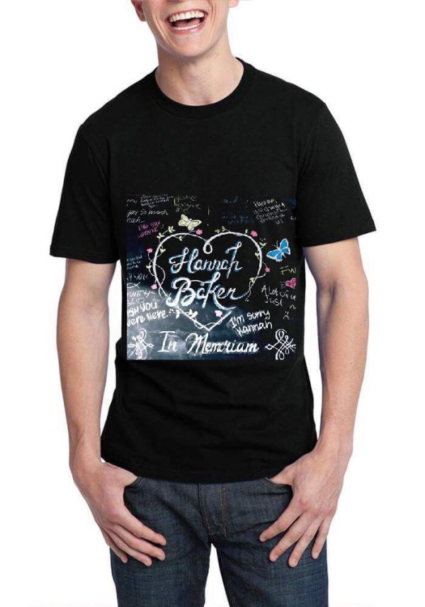 Hannah Baker Black T-Shirt