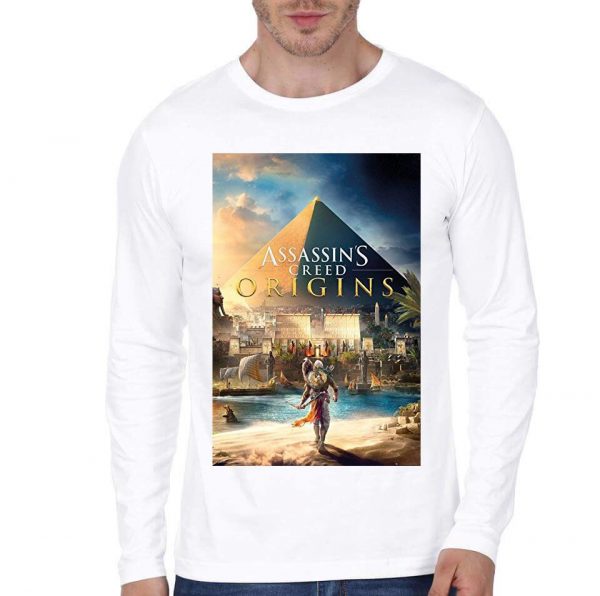 Assassin’s Creed White Full Sleeve T-Shirt