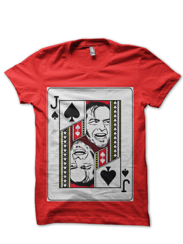 Jack Nicholson The Shining Red T-Shirt | Swag Shirts