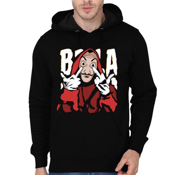 Money Heist Black Hoodie