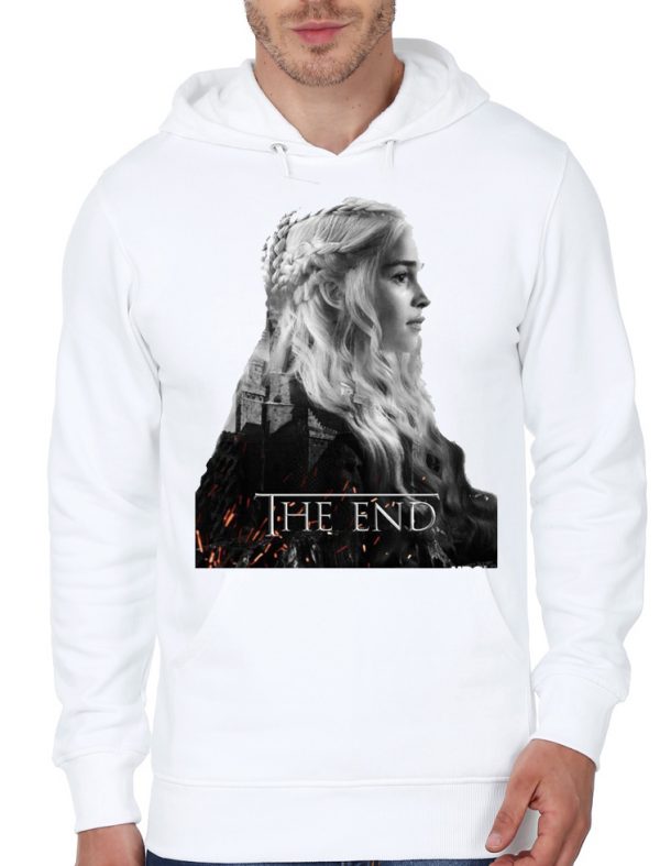 Daenerys Targaryen White Hoodie