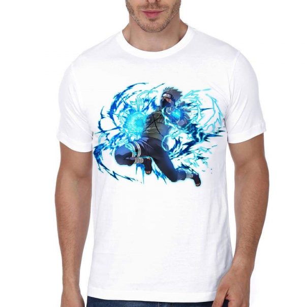 Sasuke White T-Shirt