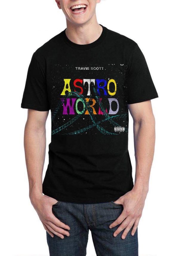 Travis Scott Astroworld Black T-Shirt