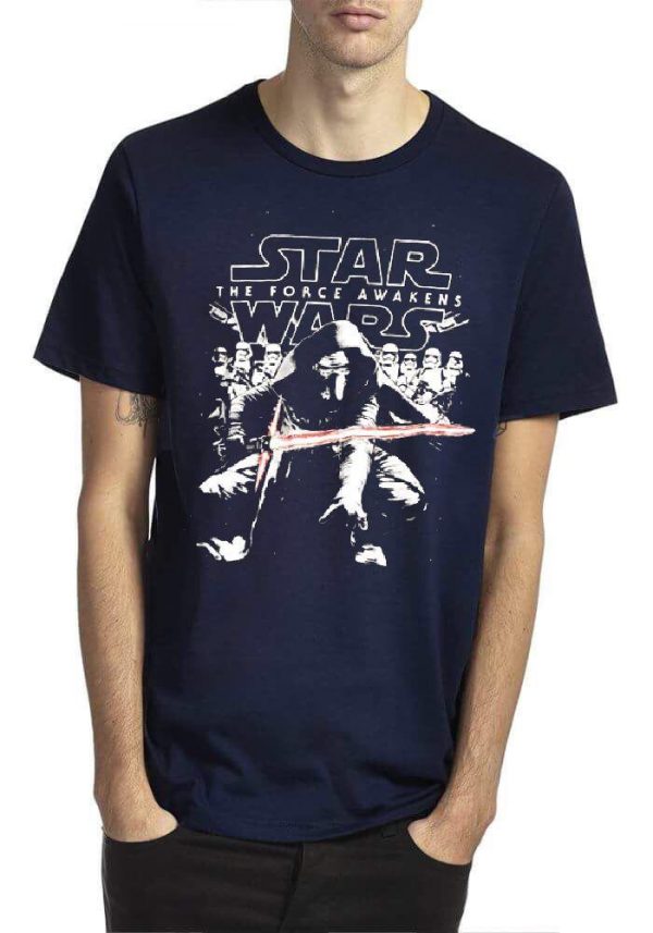 Star Wars Half Sleeve Navy Blue T-Shirt